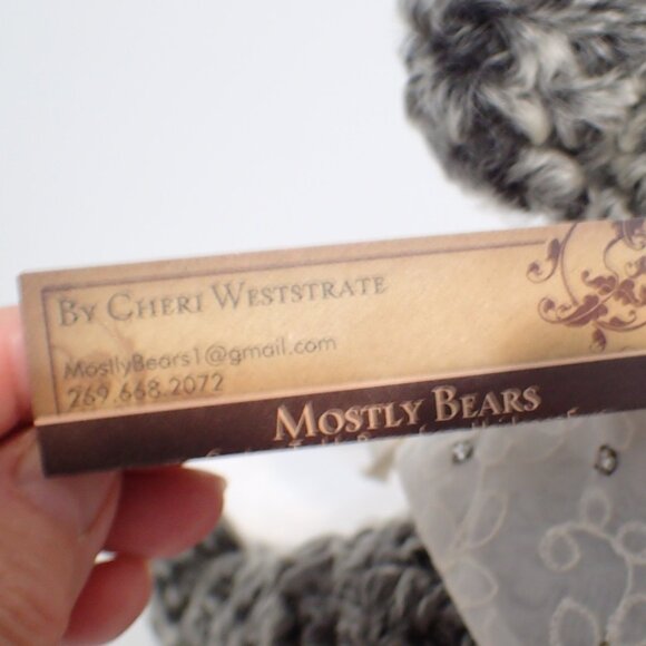 Persian Lamb Teddy Bear Hand-Made - Picture 7 of 14